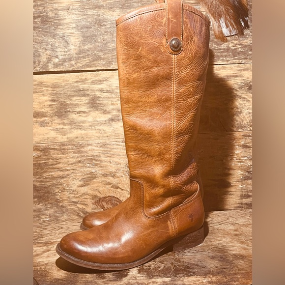 Frye “Melissa Button” Leather Riding / Equestrian Tall Boots - Picture 7 of 7